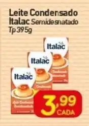 Rede Bom Lugar Leite condensado Italac 395g oferta