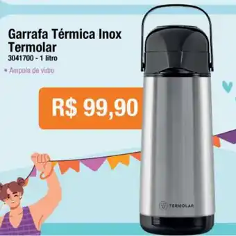 Garrafa Térmica Inox Termolar 1 litro