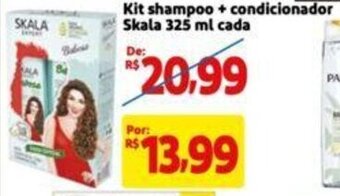 Extra Supermercado Kit shampoo + condicionador Skala 325 ml cada oferta