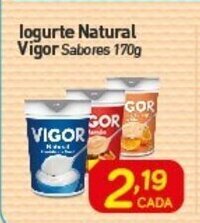 Rede Bom Lugar Iogurte Natural Vigor 170g oferta