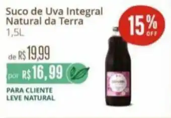 Hortifruti Suco de Uva Integral Natural da Terra 1.5L oferta