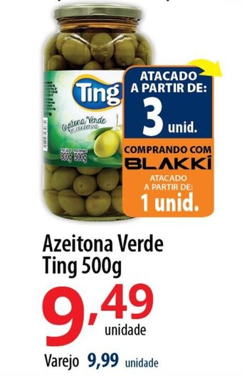Azeitona Verde Ting 500g