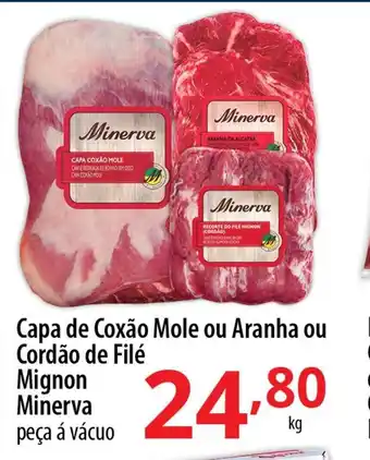 Akki Atacadista Capa de Coxão Mole ou Aranha ou Cordão de Filé Mignon Minerva peça á vácuo oferta