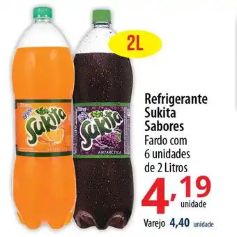 Akki Atacadista Refrigerante Sukita Sabores Fardo com 6 unidades de 2 Litros oferta