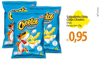 Atacadão Salgadinho Elma Chips Cheetos Onda Pacote com 23g oferta
