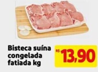 Mercado Extra Bisteca suína Congelada fatiada kg oferta