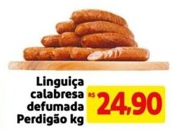 Mercado Extra Linguiça calabresa defumada Perdigão kg oferta
