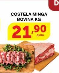 Roldão Costela minga bovina kg oferta