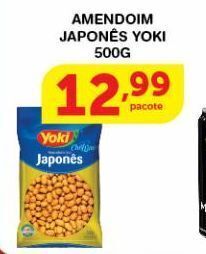 Roldão Amendoim japonês yoki 500g oferta