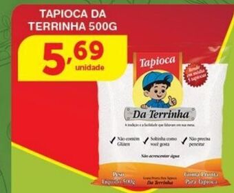 Roldão Tapioca da terrinha 500g oferta
