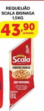 Roldão Requeijão scala bisnaga 1,5kg oferta