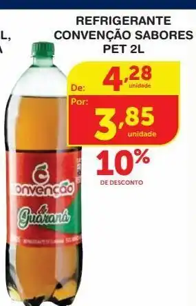 Roldão Refrigerante convenção sabores pet 2l oferta