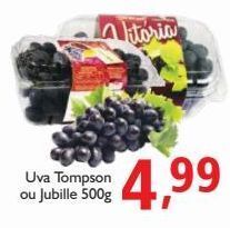Supermercados ABC Uva tompson ou jubile 500g oferta