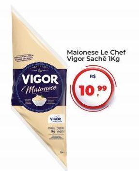 Tonin Superatacado Maionese le chef vigor 1kg oferta