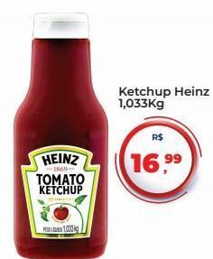 Tonin Superatacado Ketchup heinz 1,033kg oferta