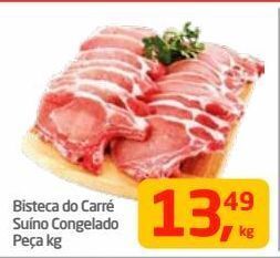 Tenda Atacado Bisteca do carré suíno congelado kg oferta