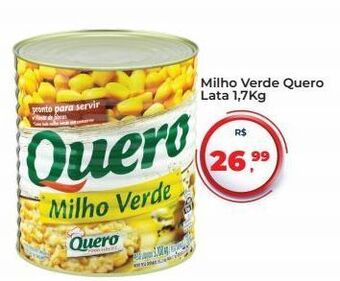 Tonin Superatacado Milho verde quero lata 1,7kg oferta