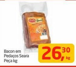 Tenda Atacado Bacon em pedaços seara kg oferta