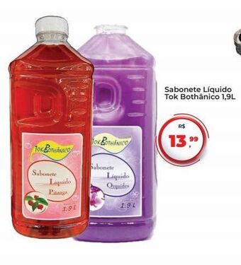 Tonin Superatacado Sabonete líquido tok bot 1,9l oferta