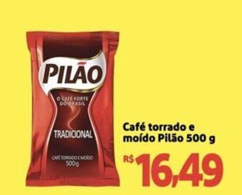 Extra Supermercado Café torrado e moído Pilão 500 g oferta