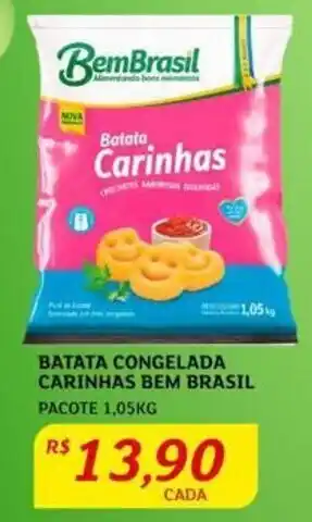 Assaí Atacadista BATATA CONGELADA CARINHAS BEM BRASIL PACOTE 1,05KG oferta