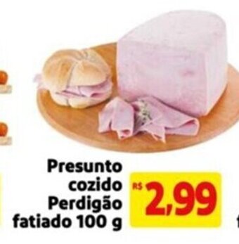 Mercado Extra Presunto cozido Perdigão fatiado 100 g oferta