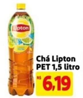 Chá Lipton PET 1,5 litro