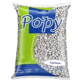 Feijão carioca t-1 popy 1kg