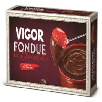 Fondue de chocolate vigor caixa 250g