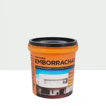 Tinta impermeabilizante emborrachada branca fosca 18l hydronorth