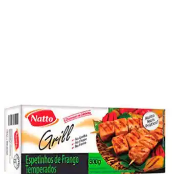Extrabom Supermercados Espetinho frango temperado natto 800g oferta