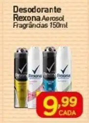 Rede Bom Lugar Desodorante Rexona 150ml oferta