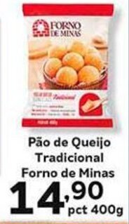 Pão de Queijo Tradicional Forno de Minas pct 400g