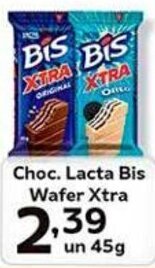 Supermercados Tauste Choc. Lacta Bis Wafer Xtra un 45g oferta