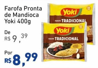 Extrabom Supermercados Farofa Pronta de Mandioca Yoki 400g oferta