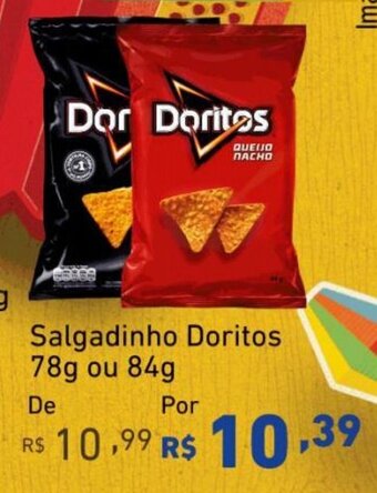 Extrabom Supermercados Salgadinho Doritos 78g ou 84g oferta