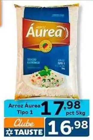 Supermercados Tauste Arroz Aurea Tipo 1 pct 5kg oferta