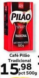 Supermercados Tauste Café Pilão Tradicional pct 500g oferta