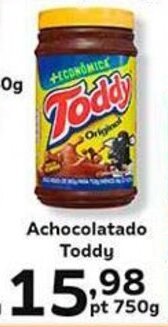 Achocolatado Toddy pt 750g