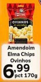 Supermercados Tauste Amendoim Elma Chips Ovinhos pct 170g oferta