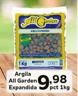 Argila All Garden Expandida pct 1kg