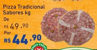 Extrabom Supermercados Pizza Tradicional Sabores kg oferta