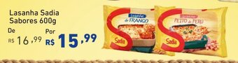 Extrabom Supermercados Lasanha Sadia Sabores 600g oferta