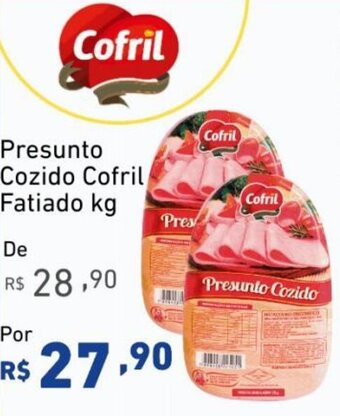 Extrabom Supermercados Presunto Cozido Cofril Fatiado kg oferta