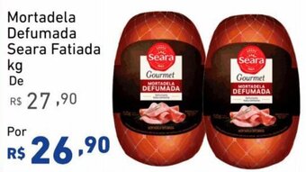 Extrabom Supermercados Mortadela Defumada Seara Fatiada kg oferta