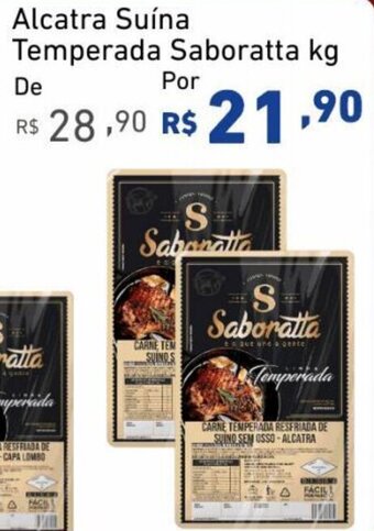 Alcatra Suína Temperada Saboratta kg