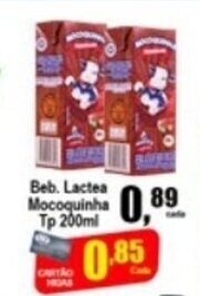 Higa's Supermercado Beb. Lactea Mocoquinha Tp 200ml oferta