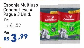 Extrabom Supermercados Esponja Multiuso Condor Leve 4 Pague 3 Unid. oferta