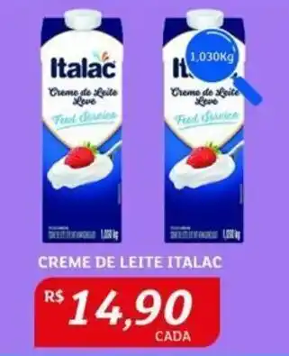 Assaí Atacadista CREME DE LEITE ITALAC oferta