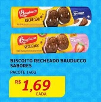 Assaí Atacadista BISCOITO RECHEADO BAUDUCCO SABORES PACOTE 140G oferta